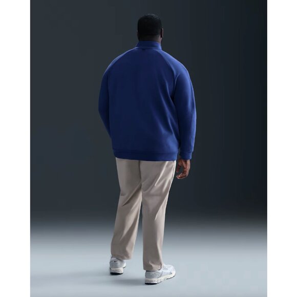 Nike Men's Dri-FIT 1/2-Zip Knit Pullover Top 24.7 ImpossiblySoft Royal Blue - Picture 7 of 10